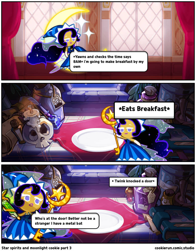 Star spirits and moonlight cookie part 3 by Cookiemalzz2009 on DeviantArt