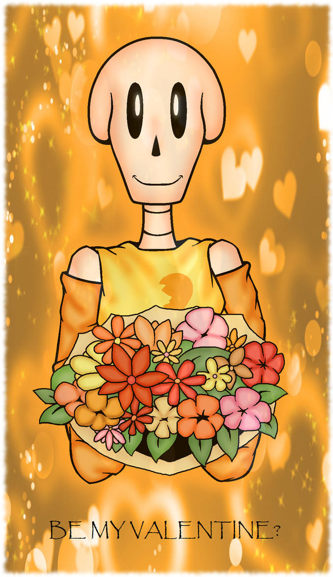 Papyrus Valentine By Miiv12 On DeviantArt
