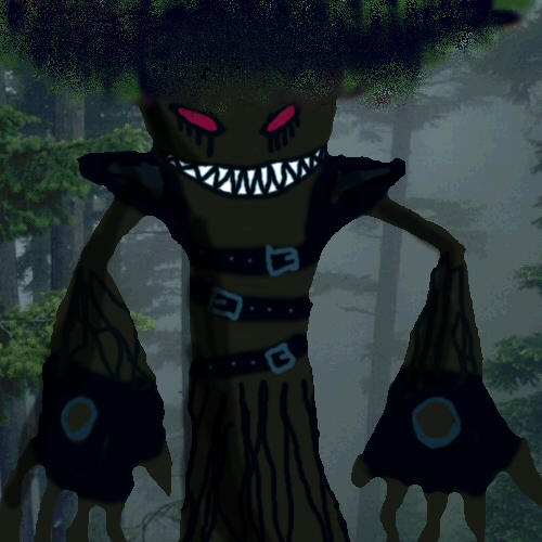 Evil Tree Creature by SchwarzesGlas on DeviantArt
