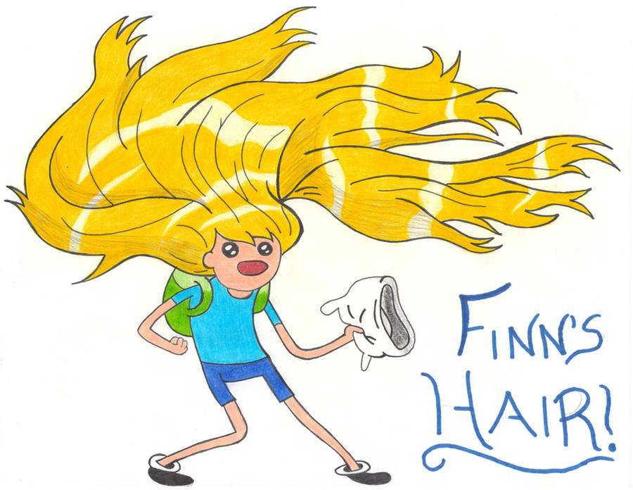 pix Adventure Time Finn Long Hair adventure time finn s hair by