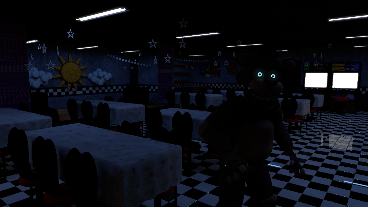 Five Nights at Freddy's Realistic Map