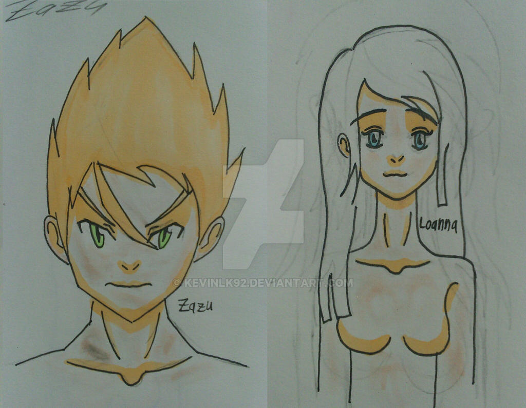 Zazu and Loanna - Original Characters