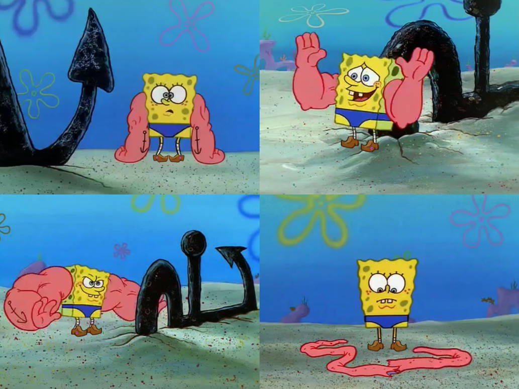 MBBP edit | SpongeBob in flipper slippers by AnchorPro on DeviantArt