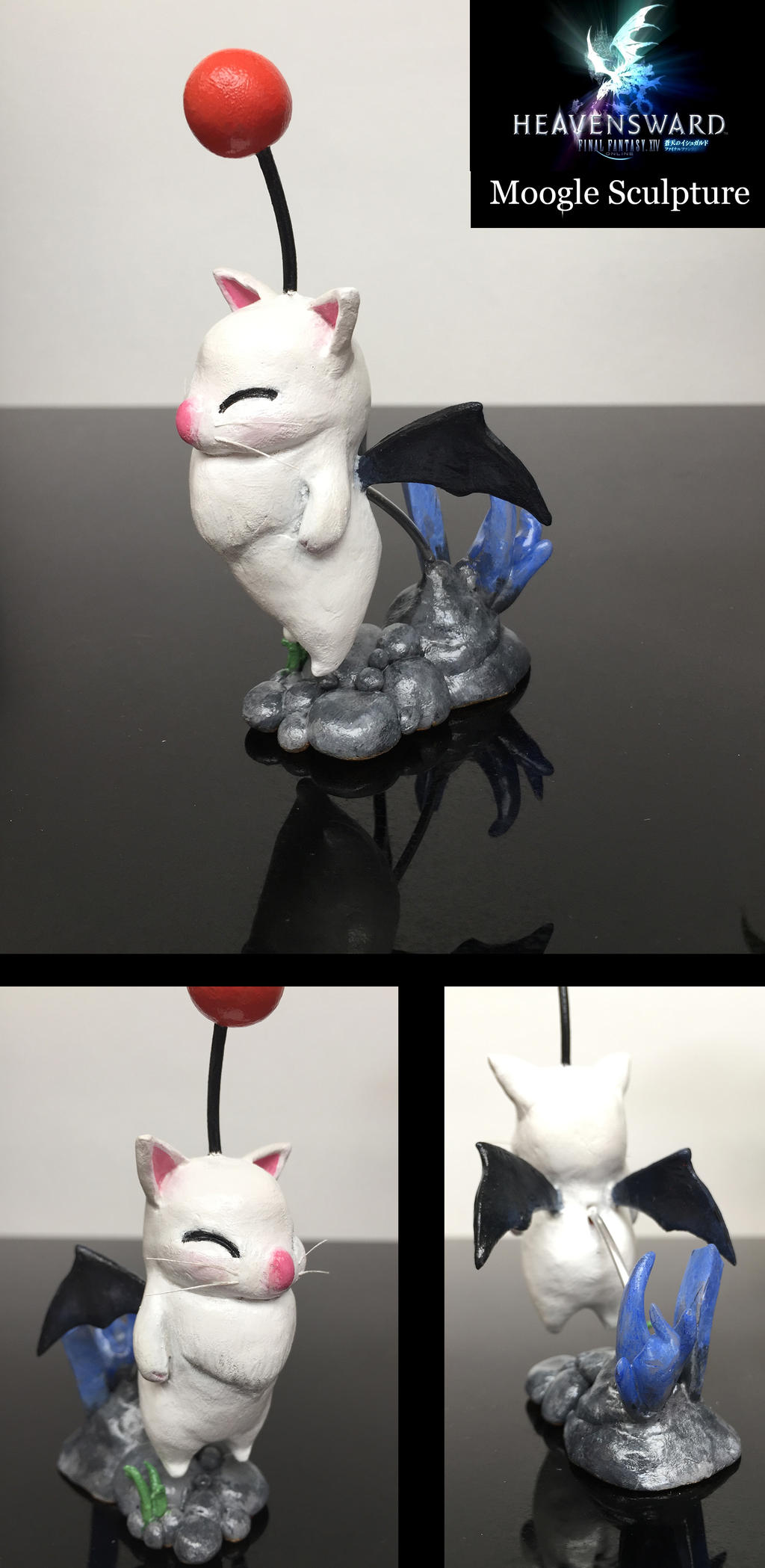 Final Fantasy XIV - Model Moogle by CatAclysmArt on DeviantArt