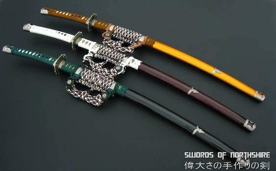 Hand Forged Traditional Japanese Tachi by swordsofnorthshire