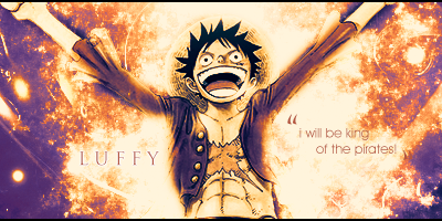 Monkey D. Luffy Signature