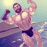 Fisto on the Beach