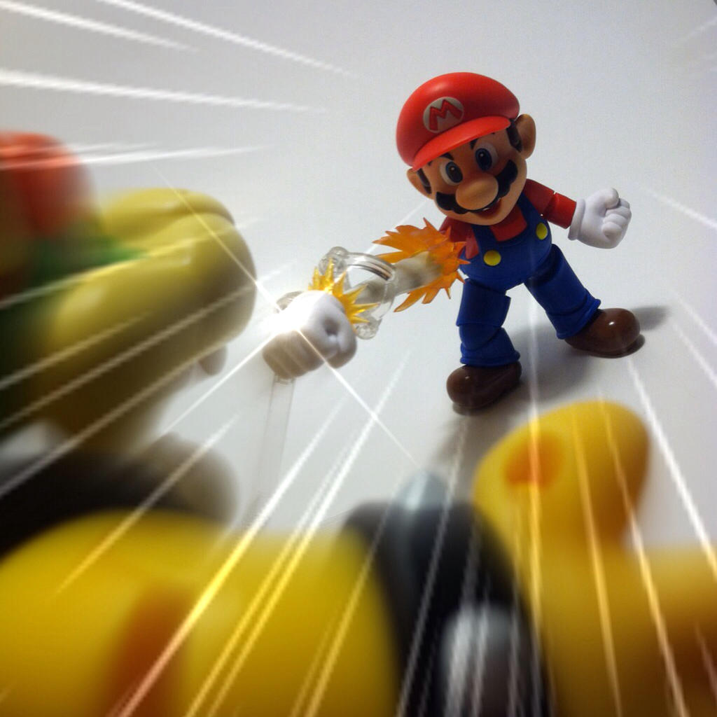 Super Mario Rocket Punch! by Dollwoman on DeviantArt