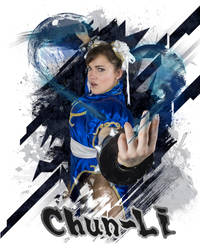 Chun Li Cosplay Poster