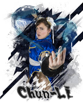 Chun Li Cosplay Poster