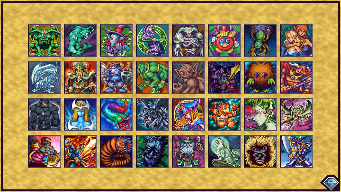 Yu-Gi-Oh Monster Set by MirruTatep on DeviantArt