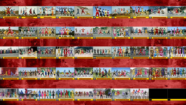 The 47 Super Sentai Teams