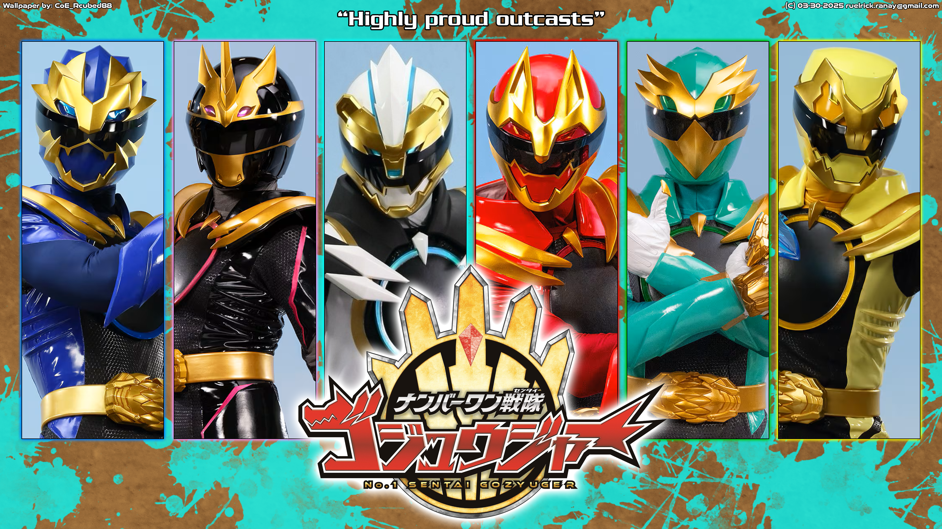 Sentai Gozyuger 50. No.1 Sentai Gozyuger by nobuharuudou on DeviantArt