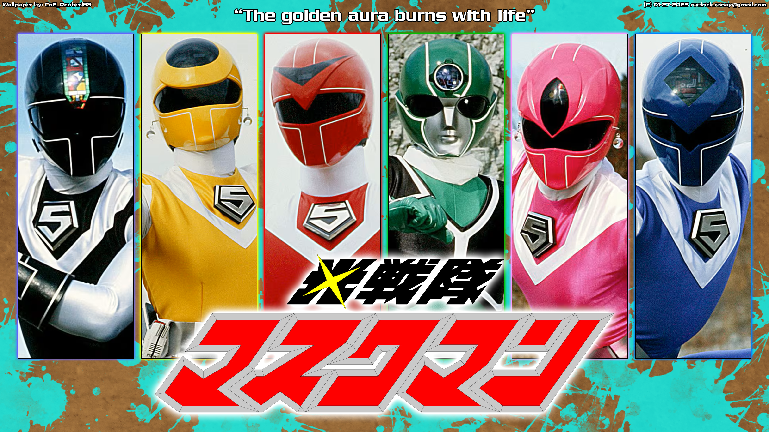 Maskman Ruler 11_1. Hikari Sentai Maskman by nobuharuudou on DeviantArt