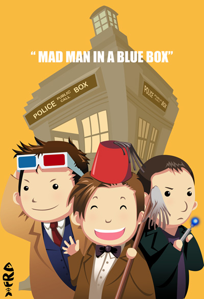 Mad Man with His Blue Box