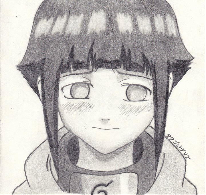 Shy Hinata Drawing by tatsukigw on DeviantArt