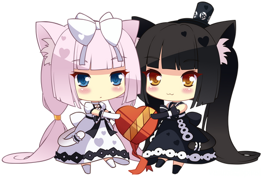 [V/RENDER] Vanilla and Chocola