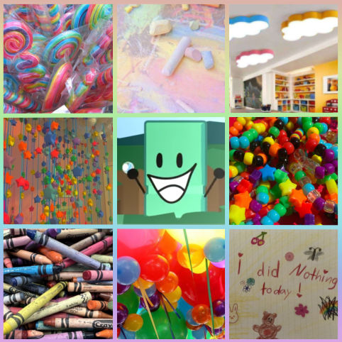 Kidcore Object Towel (Village of Objects) Kidcore Moodboard Alt by ClipartGoat on ...