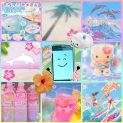 Mephone4 Moodboard with Tropicalcore