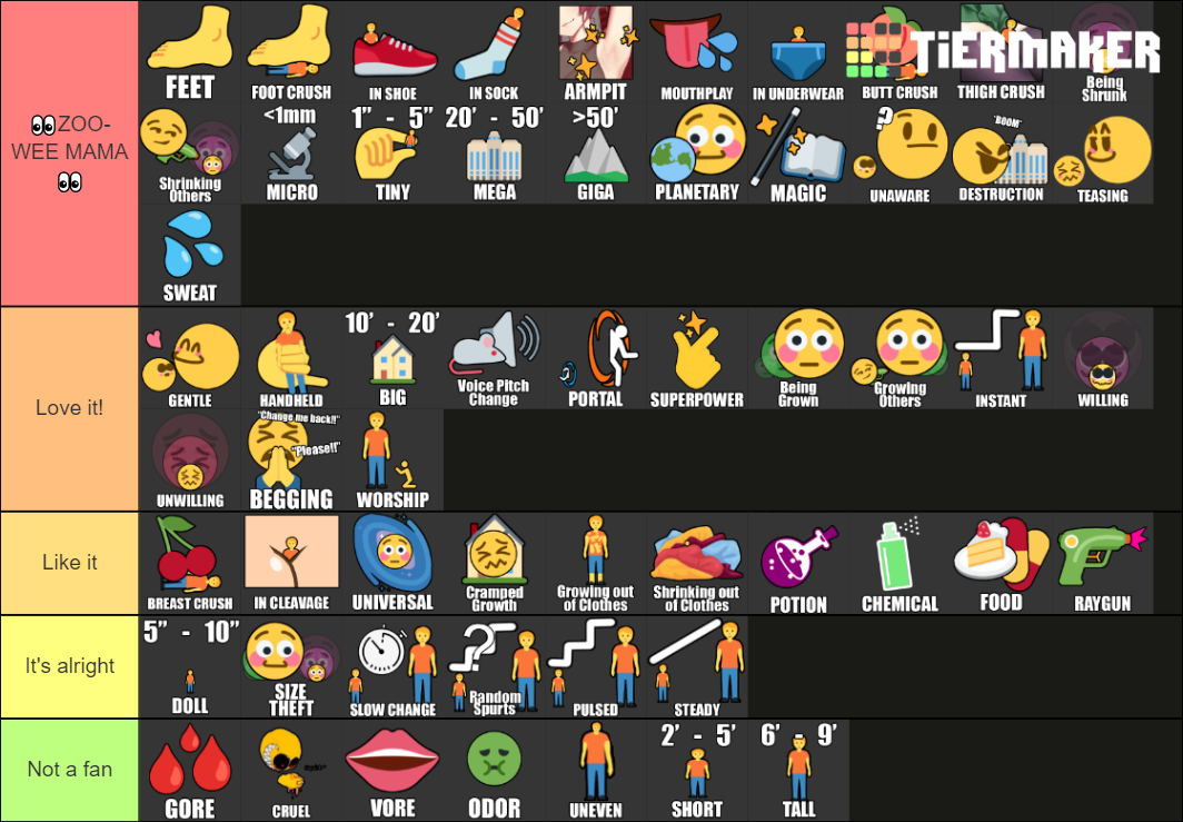 Tier List Maker for Everything - TierMaker