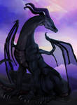 Night of a dragon by mourum