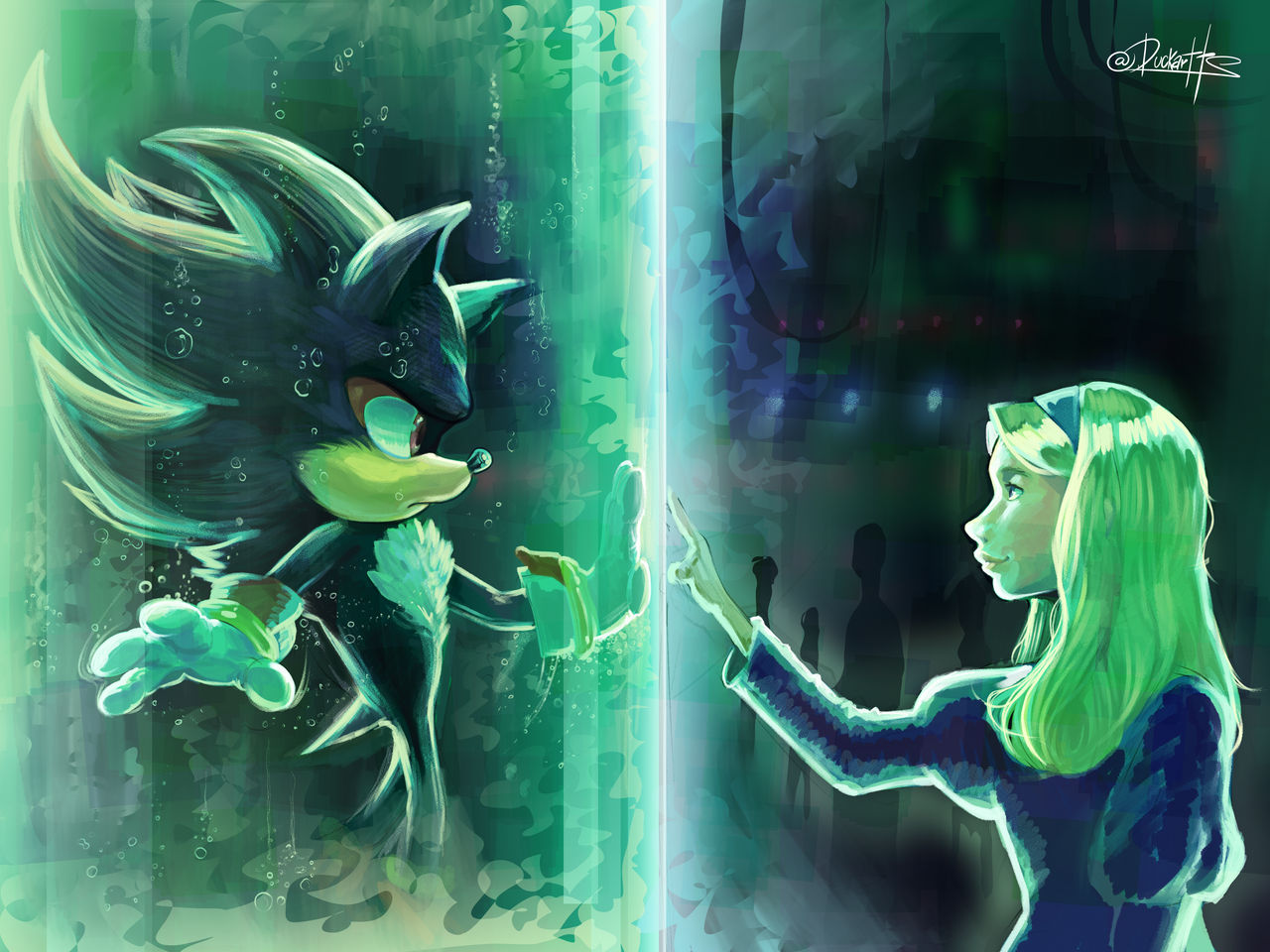 Shadow Marie Shadow Maria by Yvini on DeviantArt