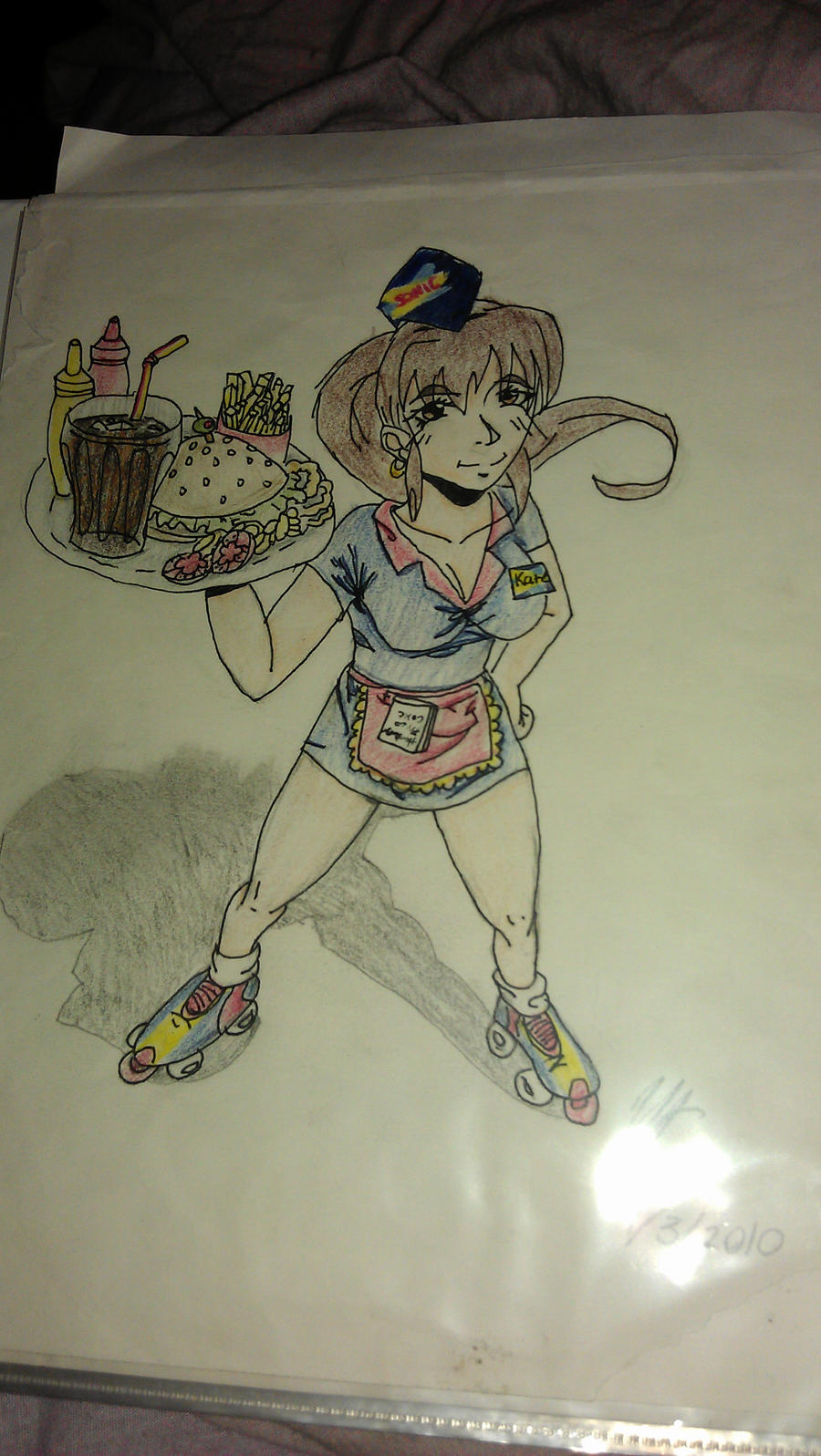 Sonic Carhop by AsamiFujihara1993 on DeviantArt