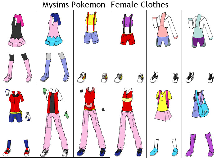 Female hairstyle pokemon xyz, female hairstyle pokemon xy, female hairstyle...