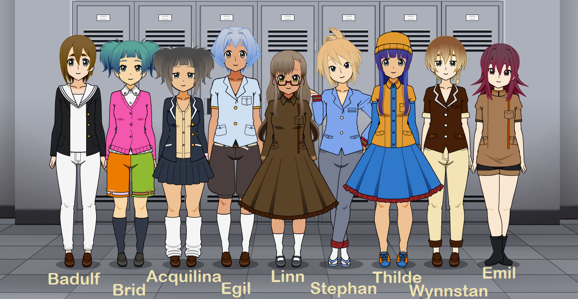 Kisekae bit players by HerrDanke on DeviantArt