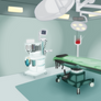 Operating theatre concept art