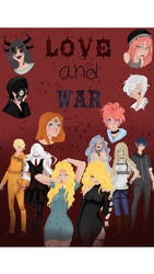 Old Cover for Love And War Comic