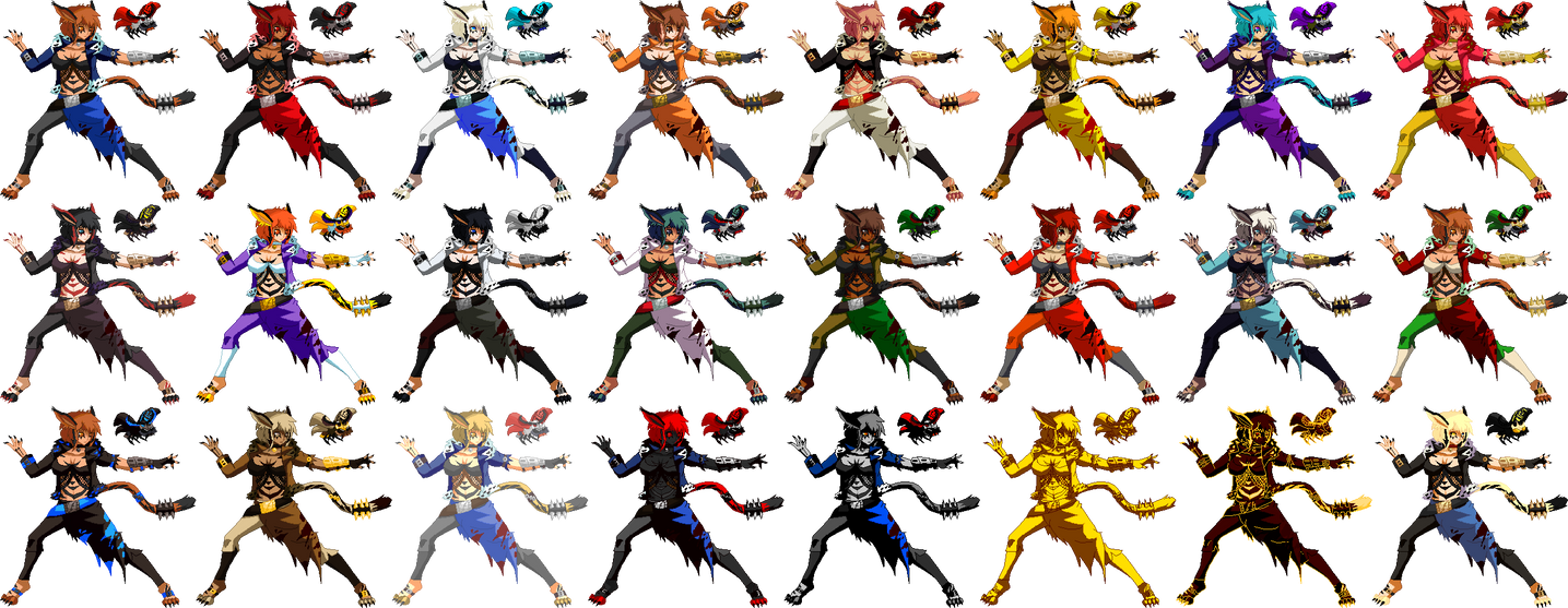 Kat Blackhordes - Color Palette by EnmismAnima on DeviantArt