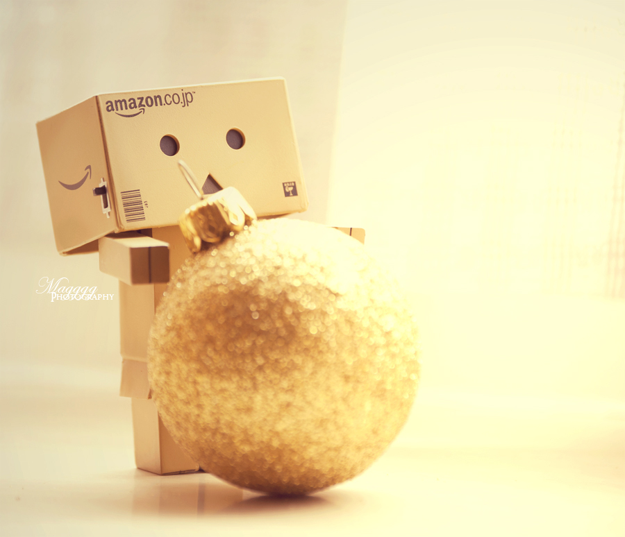 Danbo's working for Xmas...