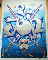 Star Wars Graffiti Art - Promarkers