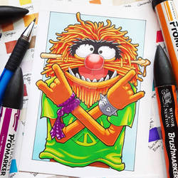 Animal from the Muppets - #sixfanarts