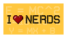 I :heart: Nerds Stamp