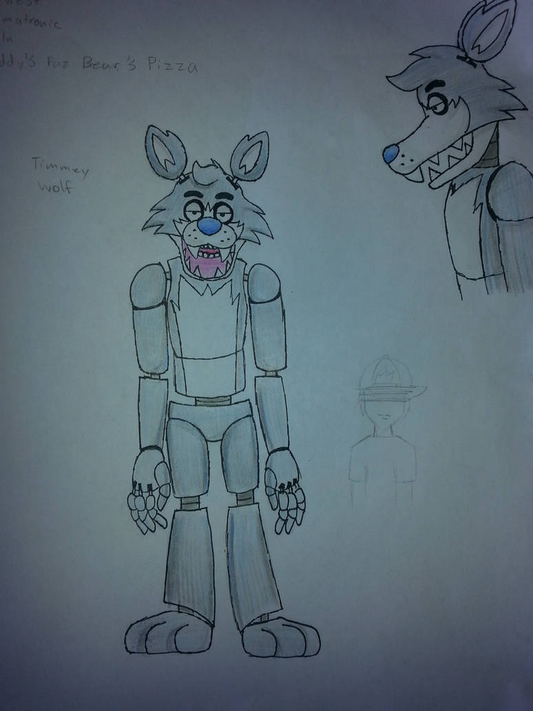 my fnaf oc, Timmy Wolf by xUnholyAbominationx on DeviantArt