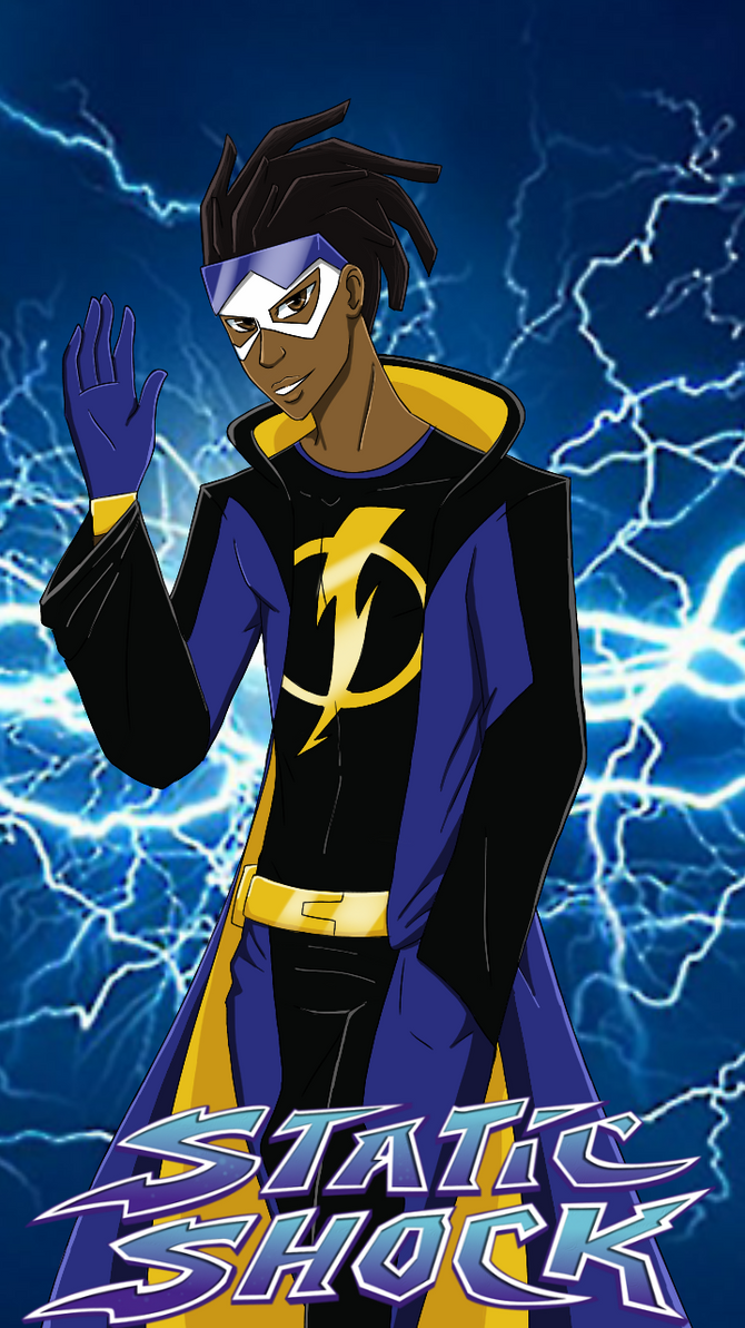 Static shock by xUnholyAbominationx on DeviantArt