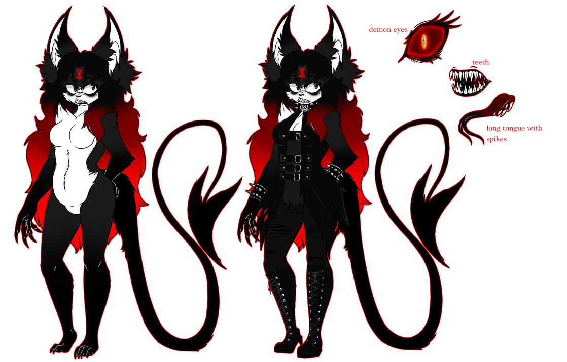 Yenia The Devils Cat (new) by xUnholyAbominationx on DeviantArt