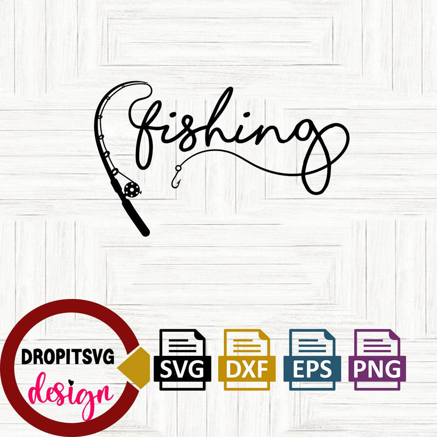 Fishing Rod Svg / Fishing Rod Png / Fishing Rod 