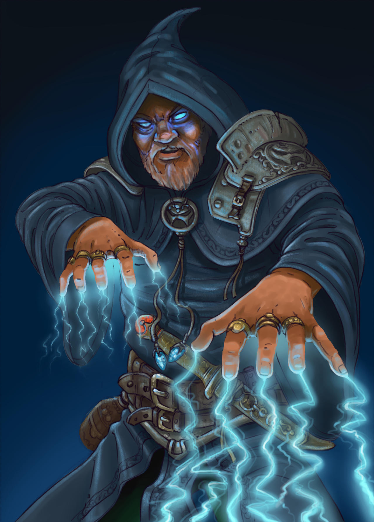 Electricity Wizard by Mato119 on DeviantArt
