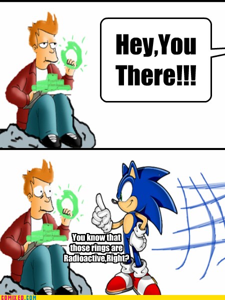 Lord Of The Sonic Rings Comic