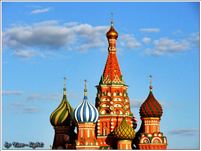 Domes of the Saint Basil's Cathedral