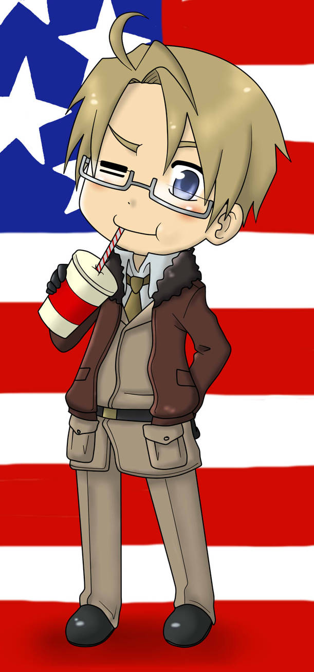 George Bush Chibi America Chibi by SosoDrawsAlot on DeviantArt