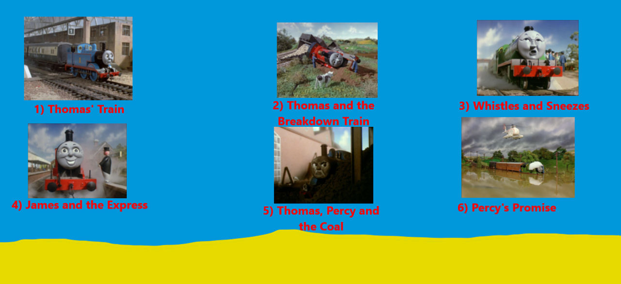 Thomas' Train DVD Chapter Menu Part 1 by JDthomasfan on DeviantArt