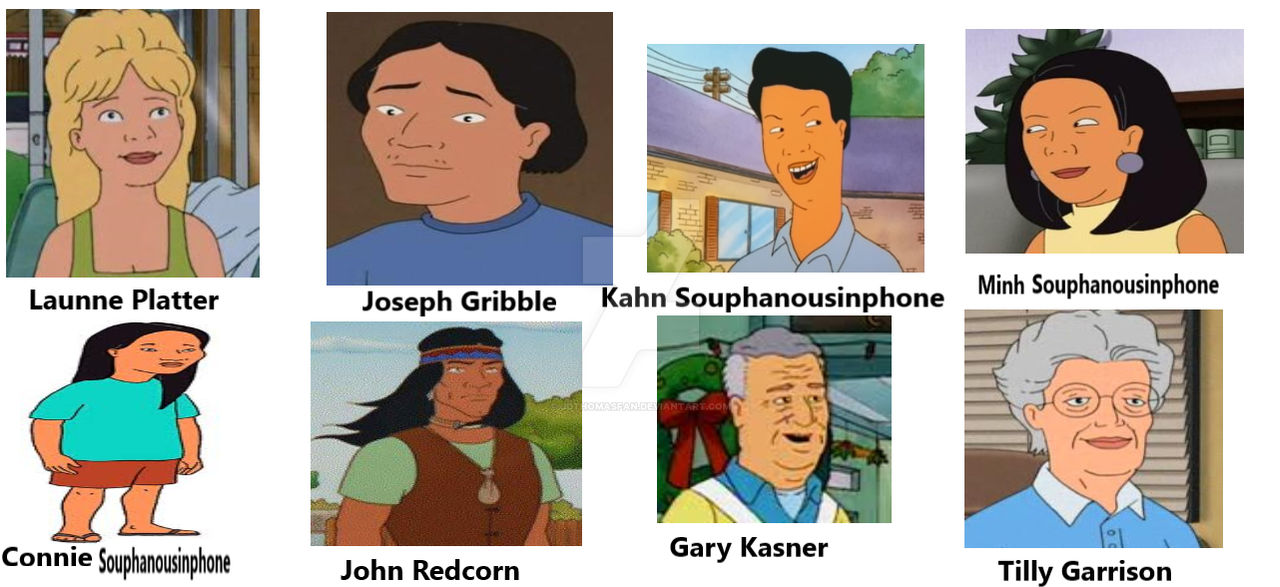 HMs of Fav King of the Hill Characters Part 1 by JDthomasfan on DeviantArt