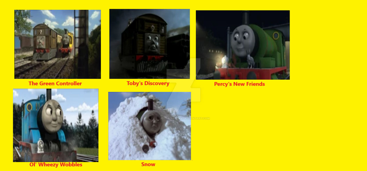 The Very Worst Episodes of Thomas Disc 1 Page 2 by JDthomasfan on ...