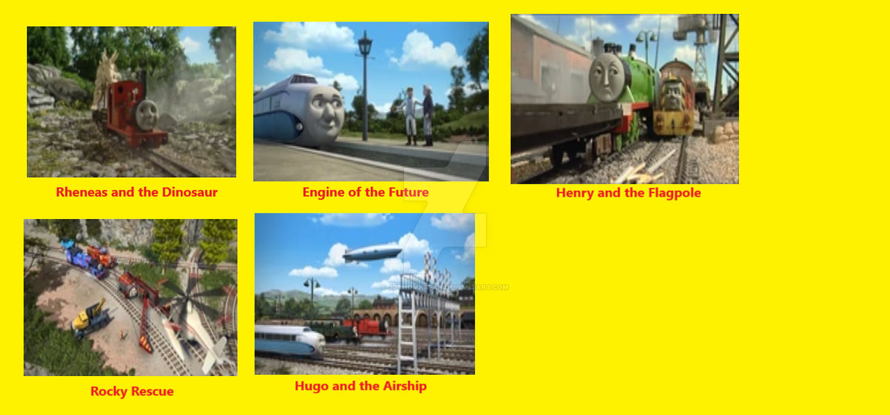 The Very Worst Episodes of Thomas Disc 2 Page 1 by JDthomasfan on ...