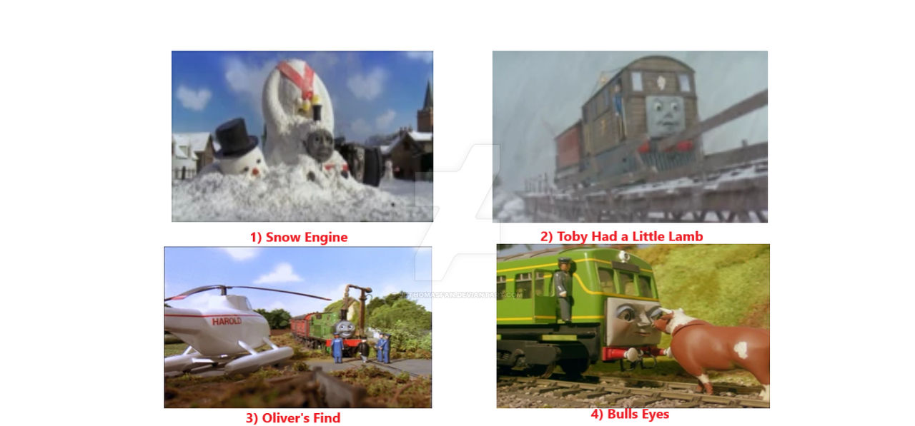 Snow Engine and Other Stories DVD Page 1 by JDthomasfan on DeviantArt