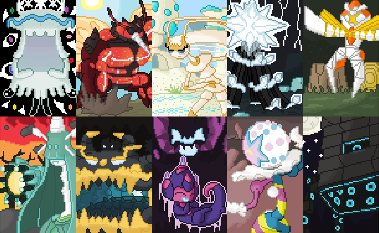 Pixel Ultra Beasts by Deepzekrom on DeviantArt